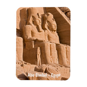 Great Temple of Abu Simbel - Ramses II - Egypt Magnet
