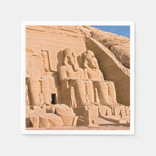 Great Temple of Abu Simbel - Ramses II - Egypt Napkin