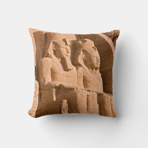 Great Temple of Abu Simbel - Ramses II - Egypt Throw Pillow