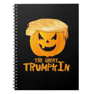 Great Trumpkin Funny Halloween Notebook
