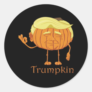 Great Trumpkin Perfect & Classic Classic Round Sticker