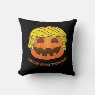 Great Trumpkin  Throw Pillow