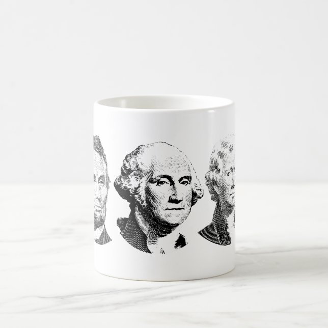 Great U.S. Presidents Design Coffee Mug (Center)