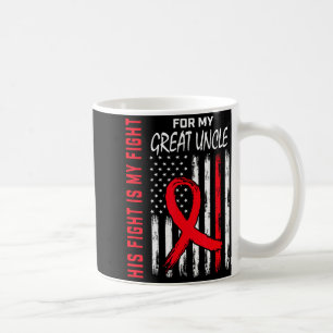 Great Uncle Heart Disease Awareness Month Products Coffee Mug