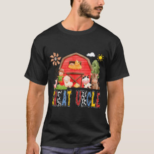 Great Uncle Red Farm Cow Birthday Boy Matching T-Shirt