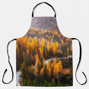 Great view of winding road. Dramatic and gorgeous  Apron
