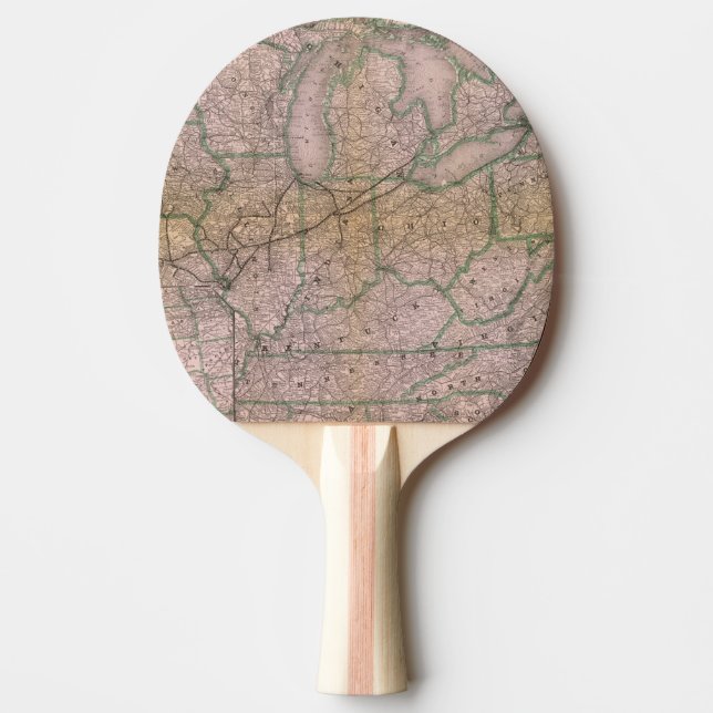 Great Wabash System Ping Pong Paddle (Front)