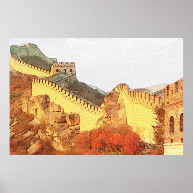Great Wall Badaling Print (Front)