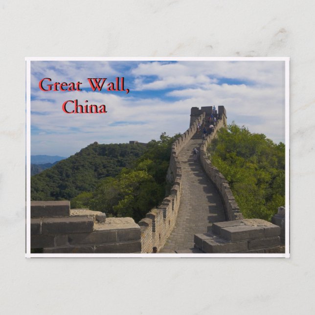 Great Wall China Postcard (Front)
