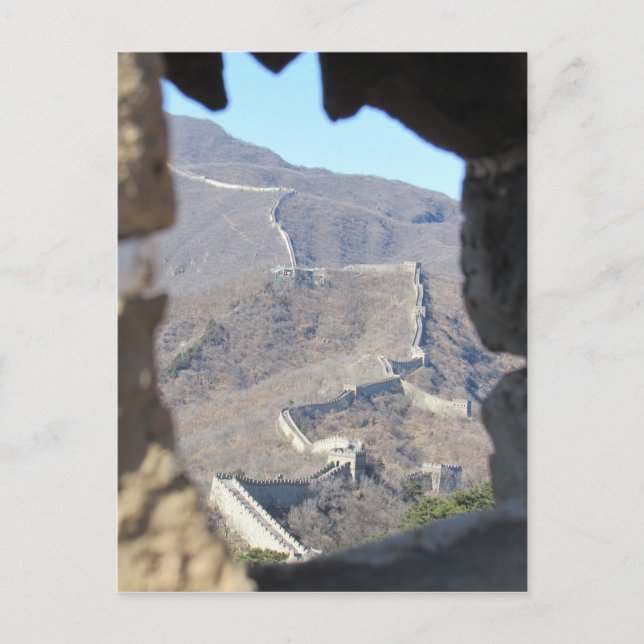 great wall glimpse postcard (Front)