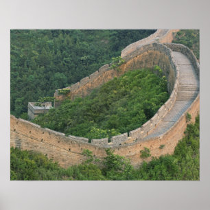 Great Wall of China at Jinshanling, China. Poster