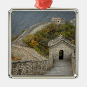 Great Wall of China at Mutianyu Metal Ornament
