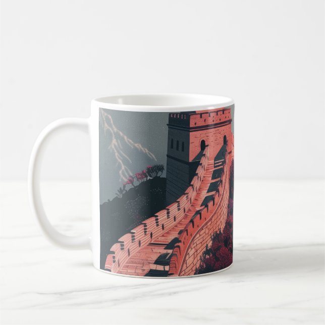 Great wall of China Coffee Mug (Left)