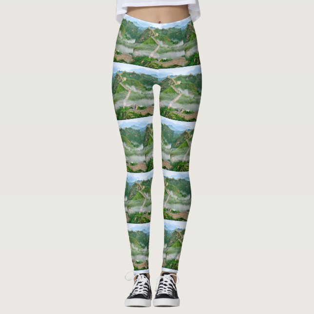 GREAT WALL OF CHINA Leggings (Front)