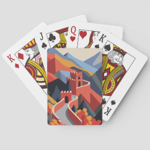 Great Wall of China Playing Cards