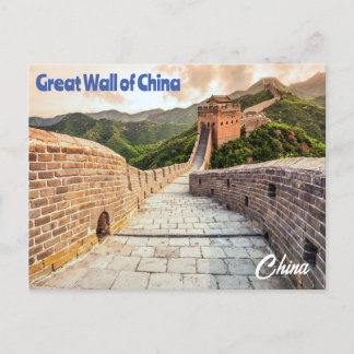 Great Wall of China Postcard