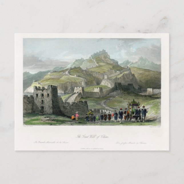 Great Wall of China Postcard (Front)