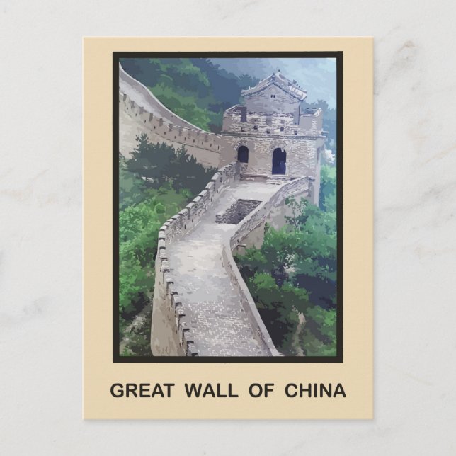 Great Wall of China Postcard (Front)