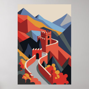 Great Wall of China Poster