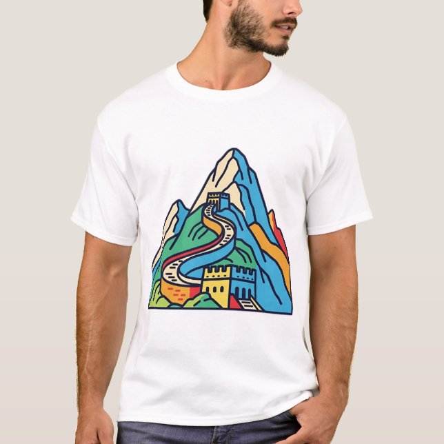GREAT WALL OF CHINA T-Shirt (Front)