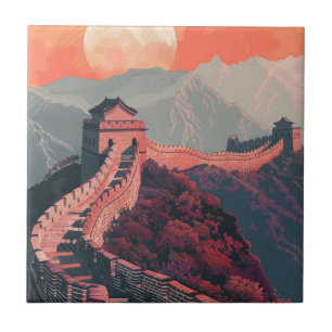 Great wall of China Tile