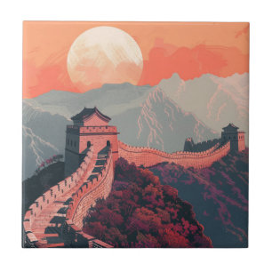 Great wall of China Tile