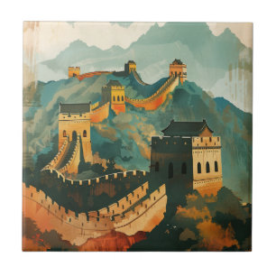 Great wall of China Tile