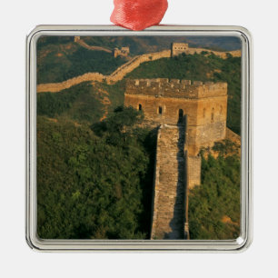 Great Wall winding through the mountain, China Metal Ornament