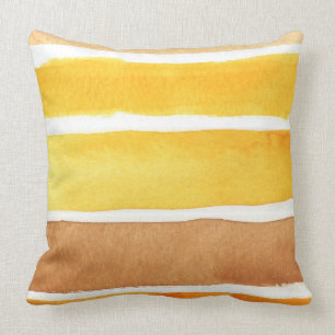 great watercolor background - watercolor paints 3 throw pillow