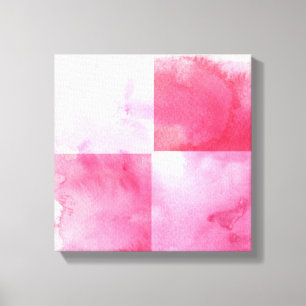 great watercolor banners for your design canvas print