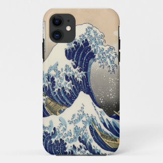 Great Wave Fine Art 葛飾北斎「神奈川沖浪裏」 iPhone 11 Case