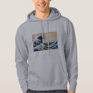 Great Wave, Hokusai, Ukiyo-e Hoodie
