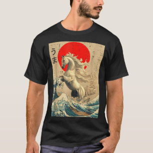 Great Wave Kanagawa Japanese New Year 2026 Year Of T-Shirt