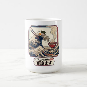 Great Wave of Ramen Japanese Food Art Coffee Mug