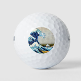 Great Wave off Kanagawa Golf Balls