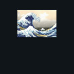 Great Wave off Kanagawa | Hokusai | Canvas Print<br><div class="desc">The Great Wave off Kanagawa is a woodblock print by Katsushika Hokusai.</div>