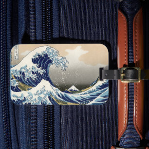 Great Wave off Kanagawa   Hokusai   Luggage Tag