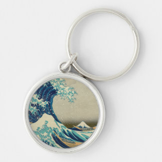 Great Wave off Kanagawa & Japanese Art /Japan Keychain