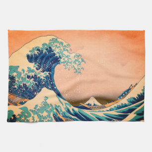 Great Wave off Kanagawa & Japanese Art /Japan Kitchen Towel