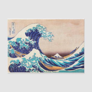Great Wave Off Kanagawa Japanese Vintage Fine Art Tissue Paper