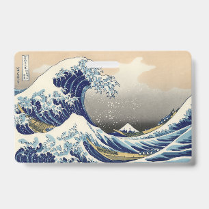 Great Wave off Kanagawa & Mount Fuji Japan Sea Badge