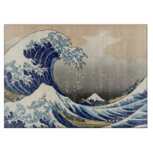 Great Wave off Kanagawa & Mount Fuji Japan Sea Cutting Board