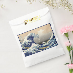Great Wave off Kanagawa & Mount Fuji Japan Sea Favour Bag