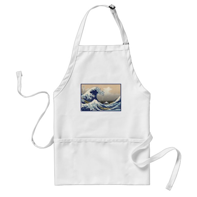 Great Wave off Kanagawa & Mount Fuji Japan Sea Standard Apron (Front)