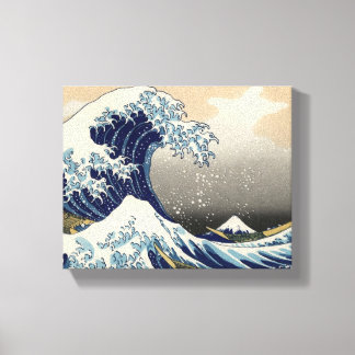 Great Wave off Kanagawa Oriental Fine Art Canvas Print