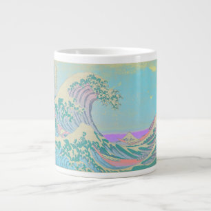 Great Wave Pastel Bone China Mug