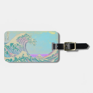Great Wave Pastel Luggage Tag