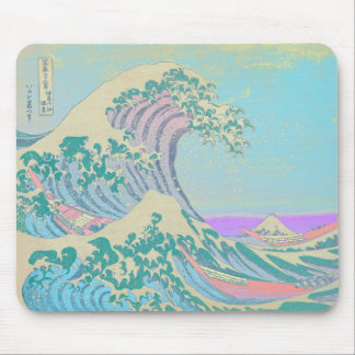 Great Wave Pastel Mouse Mat