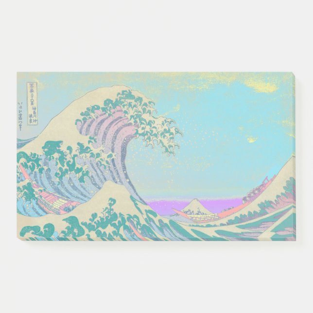 Great Wave Pastel  Post-it Notes (Front)