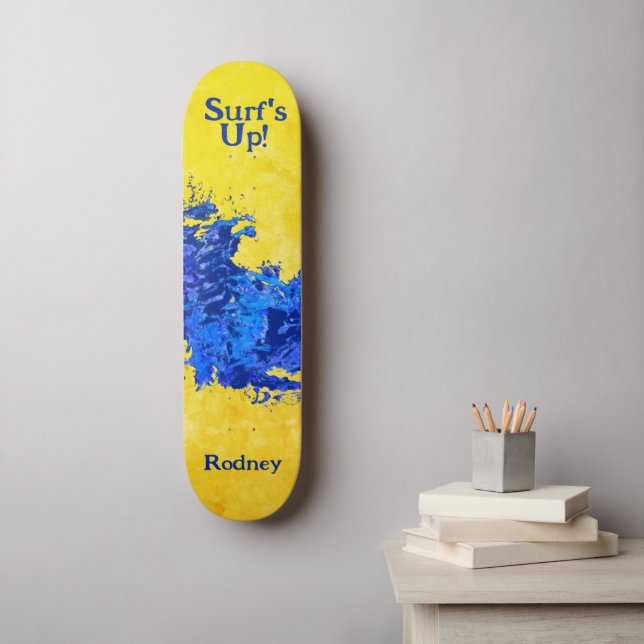 Great Wave Skateboard (Wall Art)